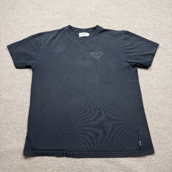 Diamond Supply Co T Shirt Mens Size XL Black Short Sleeve Crew Neck Casu… - Picture 1 of 10